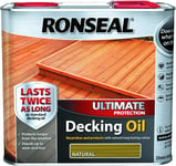 Ronseal Ultimate Protection Decking Oil Natural 2.5L