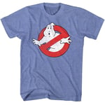 The Real Ghostbusters - Logo - Short Sleeve - Heather - Adult - T-Shirt