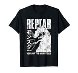 Rugrats Reptar King Of The Monters Kanji Retro Chest Logo T-Shirt