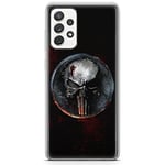 ERT GROUP Coque de téléphone Portable pour Samsung A33 5G Original et sous Licence Officielle Marvel Motif Punisher 004 Parfaitement adapté à la Forme du téléphone Portable, Coque en TPU