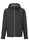 BOSS Green Mens J_MILES Jacket Grey - Size Medium