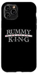 Coque pour iPhone 11 Pro Lecteur de cartes Rummy King Gin Rummy Graphic