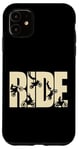 Coque pour iPhone 11 Vélo tout-terrain, motocross, motard pour homme, femme, enfant