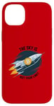 Coque pour iPhone 14 Plus Le ciel n'est pas votre limite Bitcoin Rocket