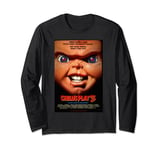 Chucky Child's Play 3 Look Who's Stalking Poster Long Sleeve T-Shirt