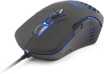 DR1TECH GUARDIAN+ SOURIS GAMER AVEC FIL EN FIBRE RÉSISTANTE - 7 BOUTONS JUSQU'À 3200 DPI - DESIGN LÉGER ET RÉSISTANT - SOURIS FILAIRE ERGONOMIQUE POUR PC/PS4/XBOX[KEY231874]