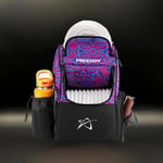 Ascent Prodigy Disc Golf Bag: Neon Lights