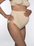 Medela Slip Femme de Grossesse, Soutien Efficace et Confortable, Couleur Beige, Taille XL