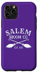 Coque pour iPhone 11 Pro Salem Broom Company Costume de sorcière d'Halloween pour femme