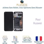 Original Ecran LCD Complet Noir Sur Châssis et Batterie Pour Huawei P40 Lite E