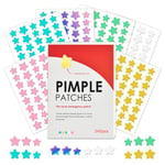 Star 240 Pimple Patches Spot Patches Acne Treatment Absorbing Cover Invisible Blemish Cover Spot Sticker for Fast Acting Skincare