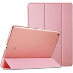 ProCase Coque iPad 9.7, Housse iPad 6, iPad 5, Modèle A1822 A1823 A1893 A1954, Étui Protection iPad 2018, iPad 2017–Rose