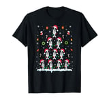 Boston Terrier Xmas Tree Lights for Men Women Boston Terrier T-Shirt