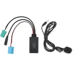 Tonysa - Adaptateur AUX-in stéréo de Voiture de câble Audio Bluetooth 6Pin avec Microphone adapté pour Renault Clio/Espace/Megane