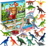 IZoeL Dinosaur Advent Calendar 2024 Boys Advent Calendar 2024 Kids Boys, 24 Toy