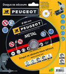 Peugeot Disque de découpe pour métaux 180 mm pour ENERGYCut 180MC Tronçonneuse à métaux 180/185 mm 1280 W