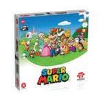 Winning Moves WM01639-ML1-6 20409002947 Super Mario Brothers Board Game French Version, 500 Piece Friends Jigsaw Puzzle, Multicoloured, 500pzs