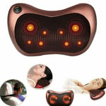 Coussin Massant Maison Voiture Cervical Massage Bien-Être LED Shiatsu Corps