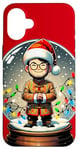 iPhone 16 Plus Asian Santa Claus Anime Family Christmas pajamas 2023 Case