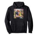 Trump Easter Bunny Eggs Funny Patriotic Easter Celebration Pullover Hoodie