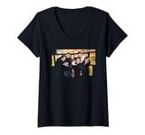 Womens Five Pop Group At Kids Awards 1998 Boy Band V-Neck T-Shirt