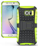 GRENADE GRIP RUGGED TPU SKIN HARD CASE COVER STAND FOR SAMSUNG GALAXY S6 EDGE