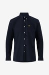 Lyle & Scott - Skjorta Plain Oxford Shirt - Blå