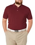 Callaway Men's Men's Short Sleeve Opti-dri Polo Golf Shirt, Zinfandel, S UK