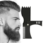 Beard Shaper Tool Set Trimming Grooming White Barber Pencil Black Beard SLS