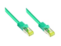 Good Connections - Patch-Kabel - Rj-45 (M) - Rj-45 (M) - 3 M - Sftp, Pimf -Cat.7 Rohkabel - Halogenfrei(Lsoh), Mit Rastnasenschutz - Grün