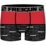 Boxers Freegun  Boxer Garçon Microfibre WAVE1 Rouge Noir