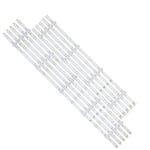 5 lot Bande de rétro-éclairage "" Nipseyteko"" LED pour Philips TV 50 "", TPT500U1-QVN03.U REV.S5B0T 50PUS6162 LB50086 LB50082 50PUS6272 LBM500M0501-GS-2(R) L Nipseyteko