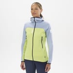 Millet Fusion Grid Hoodie - Polaire femme Limoncello / Iceberg L