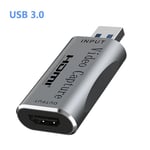 Boîtier d'enregistrement de diffusion en Streaming en direct,USB 3.0 vers HDMI,carte USB type-c pour Youtube OBS - Type B