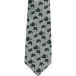 Laurel and Hardy Comedy Duo Sleeved 100% Micro Fibre Classic Tie