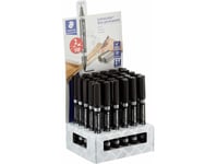 Staedtler Lumocolor Permanent Markør Duo, 30 Display Sort, To Spisser, Linjebredde: 0,6 Mm / 1,5 Mm, - 1 Stk (348-9 Ca30)