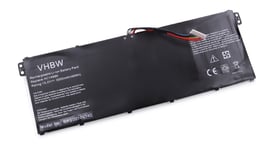 vhbw Batterie compatible avec Acer Aspire R7-371T, V3-112, V3-112P, ES1-111M, R13, V3-371, V3-371-55GS laptop (3000mAh, 15,2V, Li-polymère)