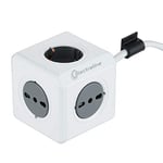 Electraline Mehrfachsteckdose Cubo Powercube, 62044