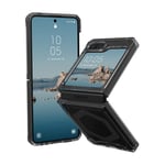 UAG Samsung Galaxy Z Flip5 Plyo Pro Cover Ash/Space Grey, gennemsigtig