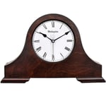 Yxxc Horloge de Bureau d'affichage - Horloge de Support Horloge de Style européen Salon Grande Horloge de Table en Bois Massif Horloge créative Ornements r