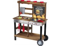 Theo Klein Beach Picnic Bbq Country Summer Kitchen, Play Kitchen