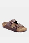 Birkenstock Unisex Arizona Bf Dark Brown 51701 Regular Fit Leather - Size UK 5.5