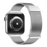 DUX DUCIS Apple Watch 42/44/45mm/Apple Watch Ultra Armband Milanese Pro Series Silver