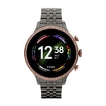 Fossil Gen 6 smartwatch 42 mm, stål/gunmetal