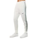 NIKE FN0246-100 M NSW SP FLC Jogger BB Pants Men's White/LT Smoke Grey Size XS