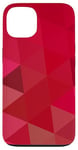 Coque pour iPhone 13 Rouge abstrait