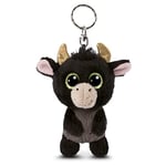 NICI Glubschis : l’Originale – Bubalu Le Taureau Porte-clés de Glubschis 9 cm – Pendentif en Peluche pour Cordons, Porte-clé et Trousseau – Porte-Bonheur de Sac – Cadeau Original Enfant