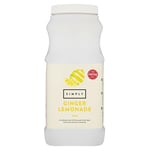 Simply Traditional Ginger Lemonade, Refreshingly Light Still Lemonade Soft Drink, Suitable for Vegans (1 Litre)