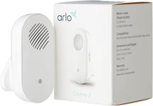 Arlo Chime 2 Wi-Fi Bell, Audible Alerts, Custom Melodies, Built-in Siren