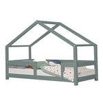 Benlemi Lit cabane Enfant Lucky 120 x 180 Vert Sauge